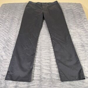Bonobos Tuesday Straight Fit Black Cotton Chino Pants Mens 35x34 11312